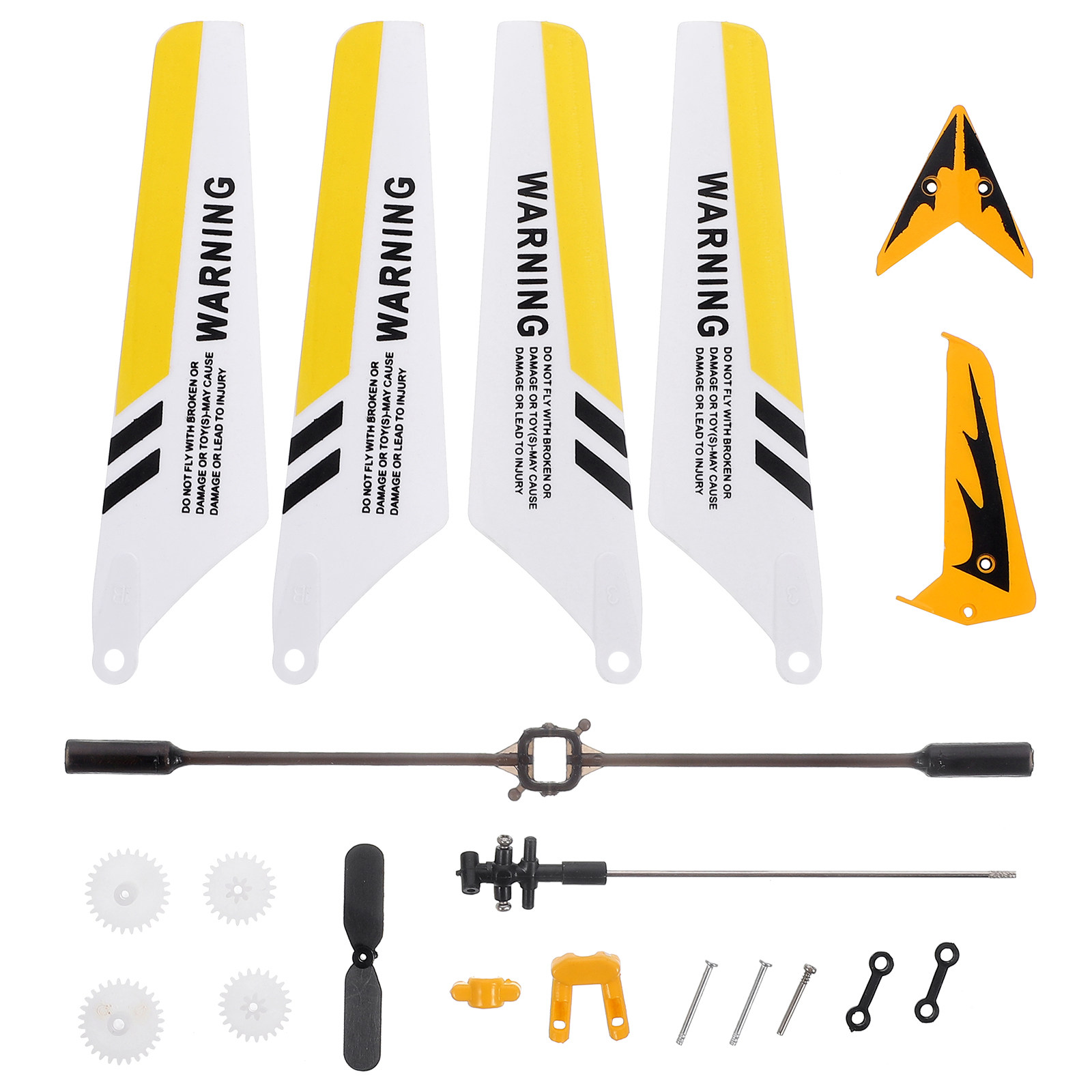 Rc Helicopter Blade - Conjunto Completo de Peças de Reposição