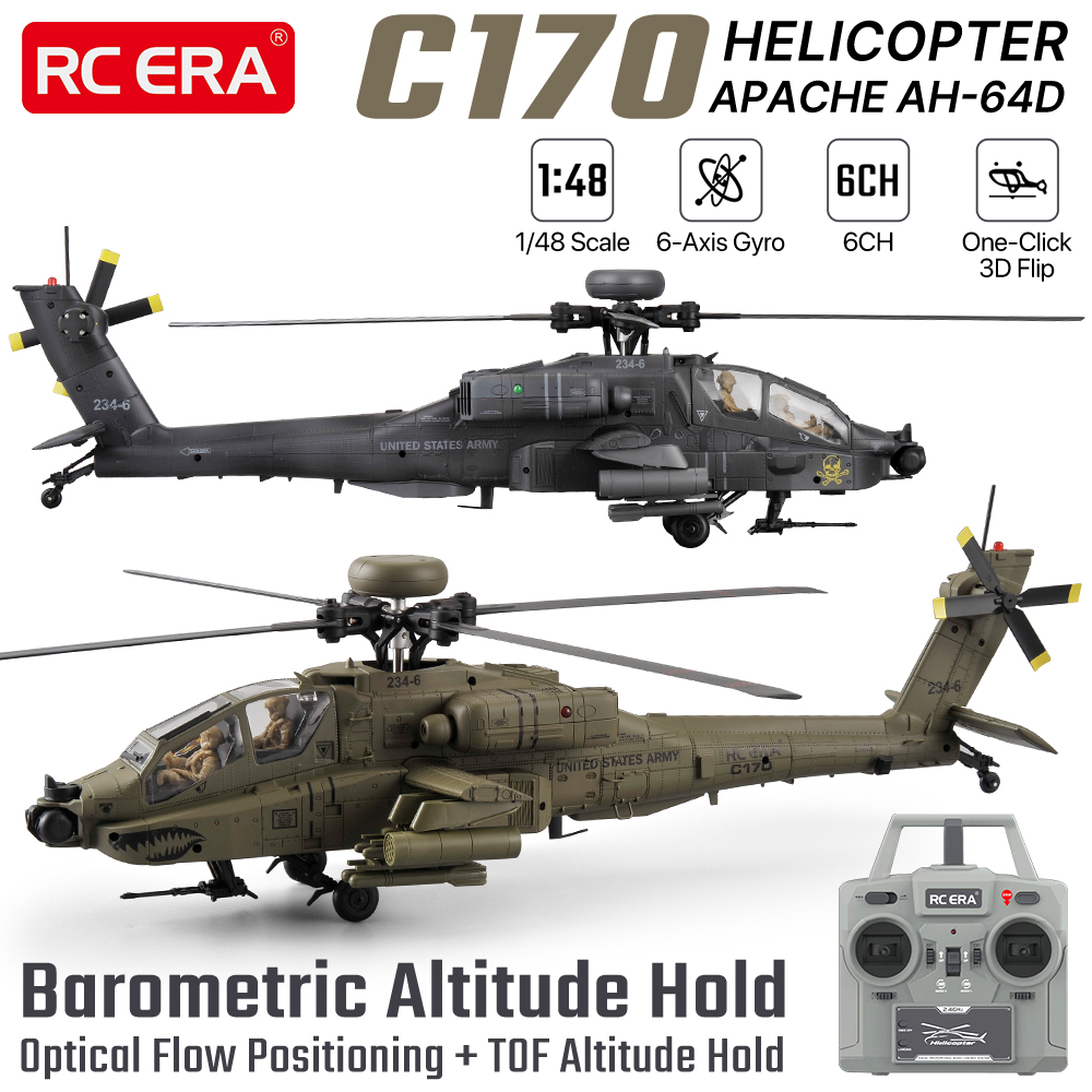 Rc Helicopter Large - Helicóptero RC ERA 1/48 6 Canais