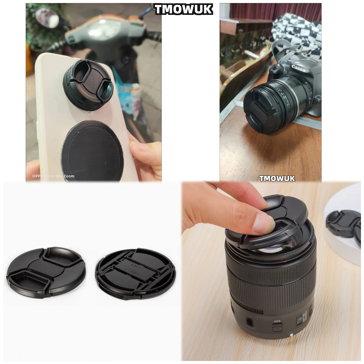 Canon Camera Eos M50 Mark Ii - Tampa Protetora de Lente para Câmeras