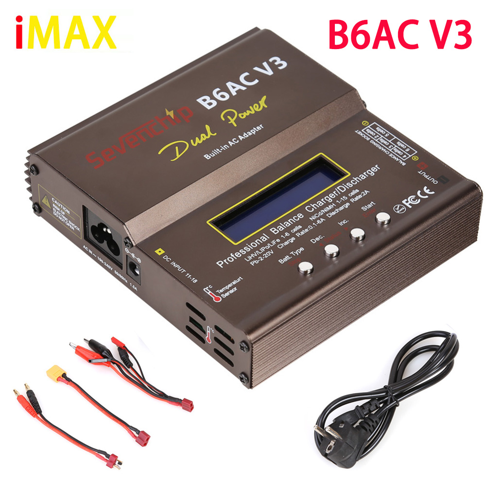 Rc Helicopter Charger - Carregador Balanceador IMAX B6AC V3 80W