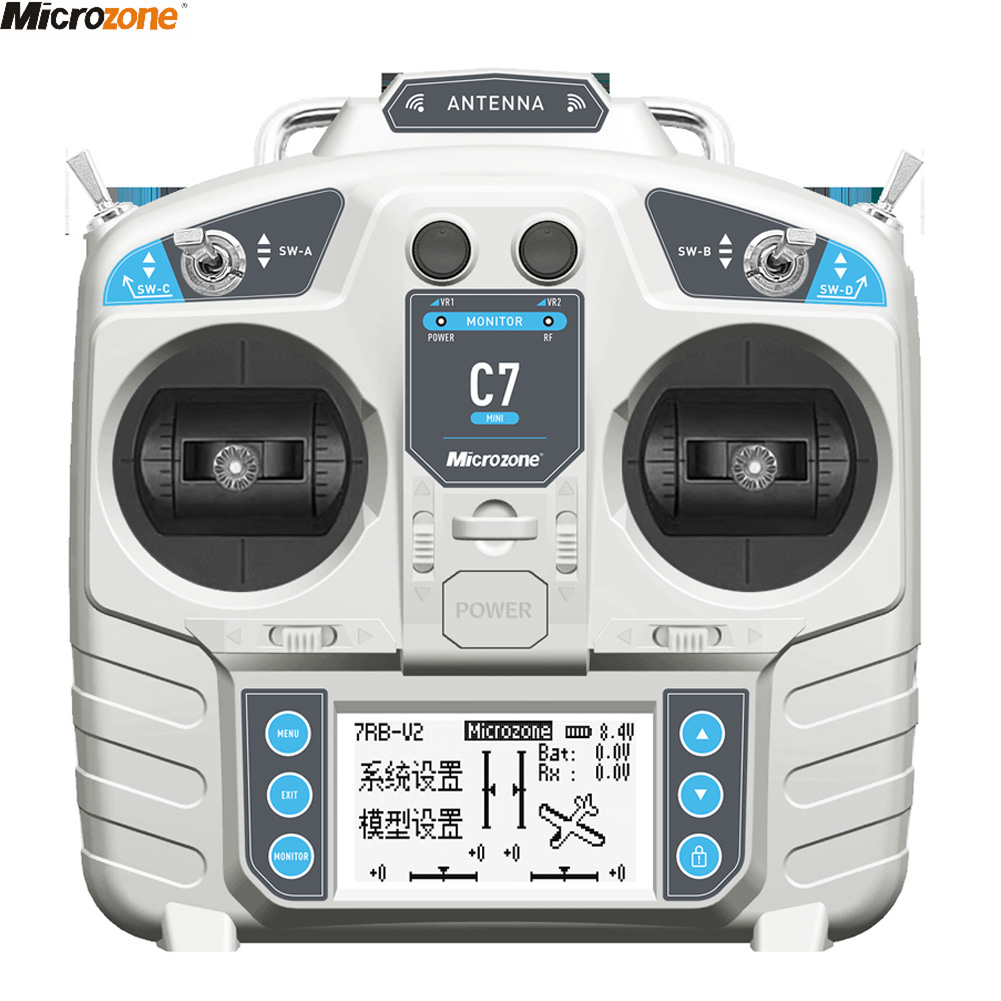 Rc Helicopter Mini - MicroZone MC7 Controlador C7 MINI Transmissor