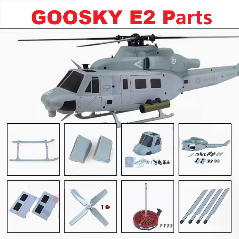Rc Helicopter Blade - Peças de reposição para goosky e2