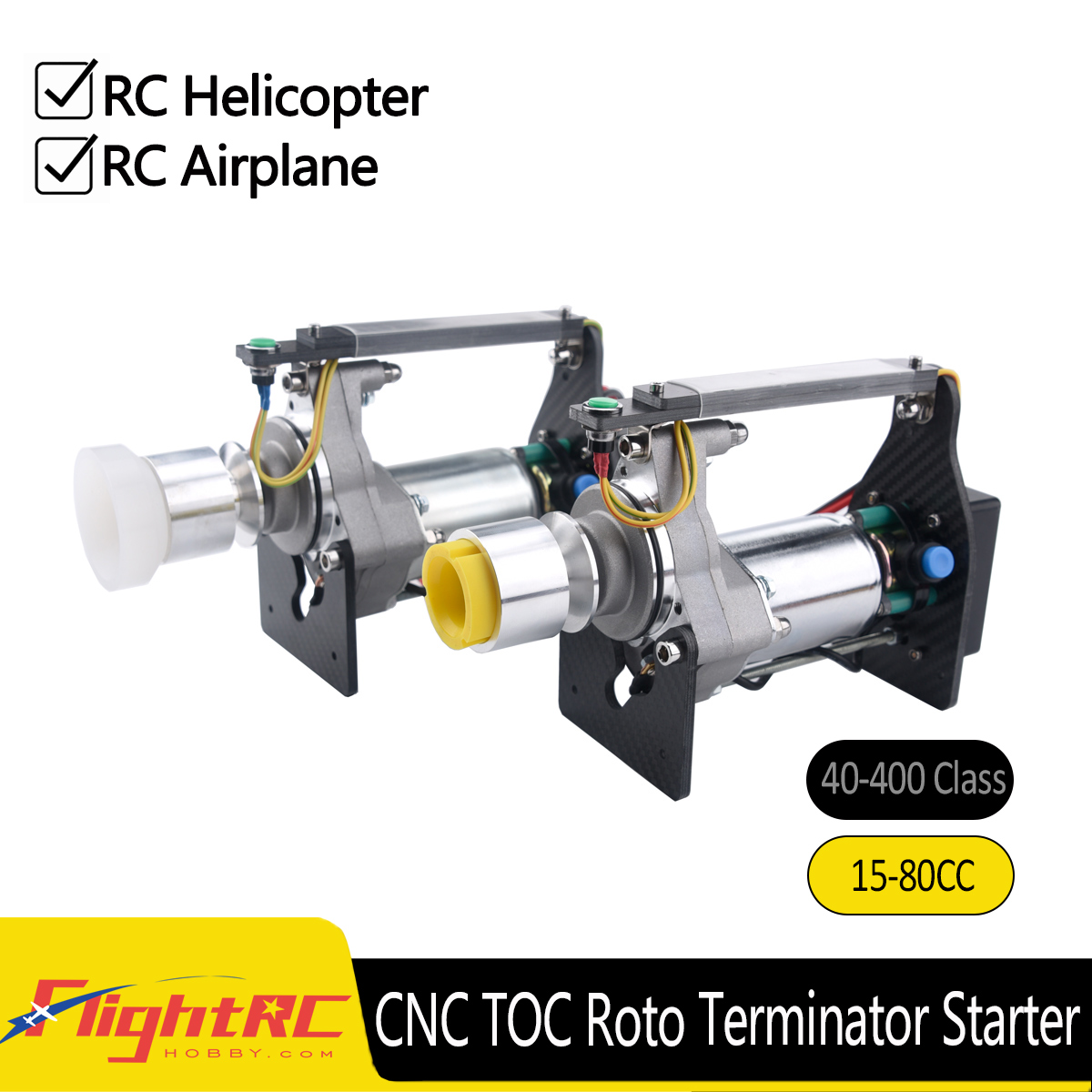 Rc Helicopter Gas - Iniciador Elétrico TOC Terminator Roto para