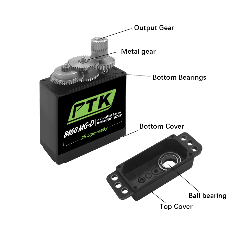 PTK 8460 MG-D9g Servo Digital  - Rc Helicopter Servo avaliação e preço