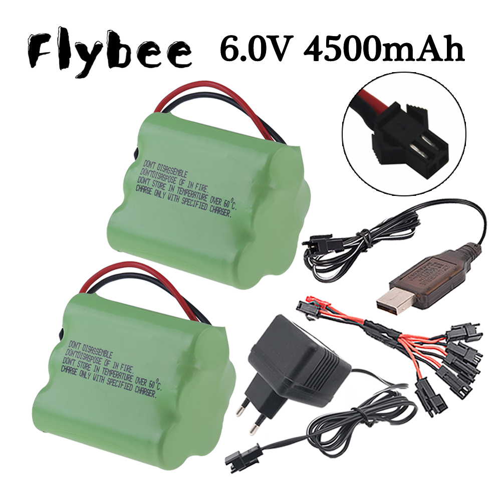 Bateria ni-mh 6v 4500mah, plug - Rc Helicopter Charger avaliação e preço