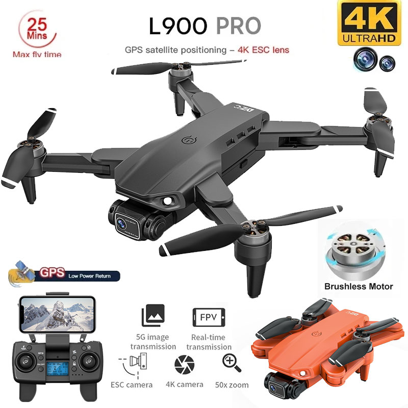 L900 pro gps drone 4k profissi - Rc Helicopter Case avaliação e preço
