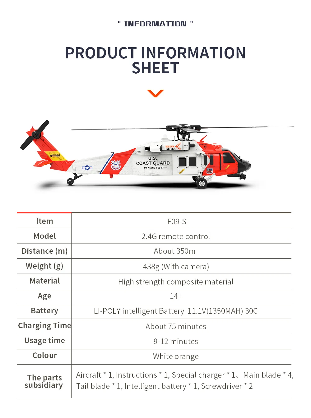 Yu xiang F09-S bateria 6ch uh6 - Rc Helicopter Coaxial avaliação e preço