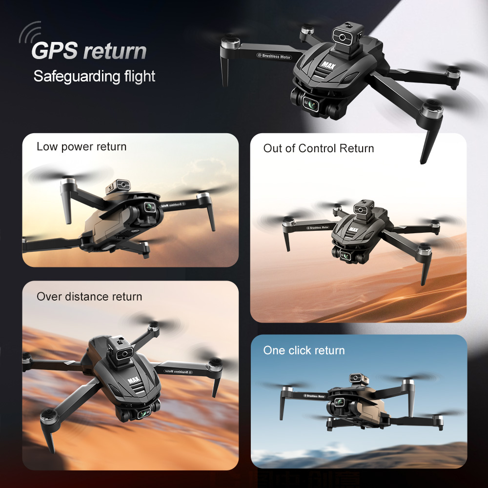 V168 PRO Max GPS Drone 8K Prof - Rc Helicopter Charger avaliação e preço