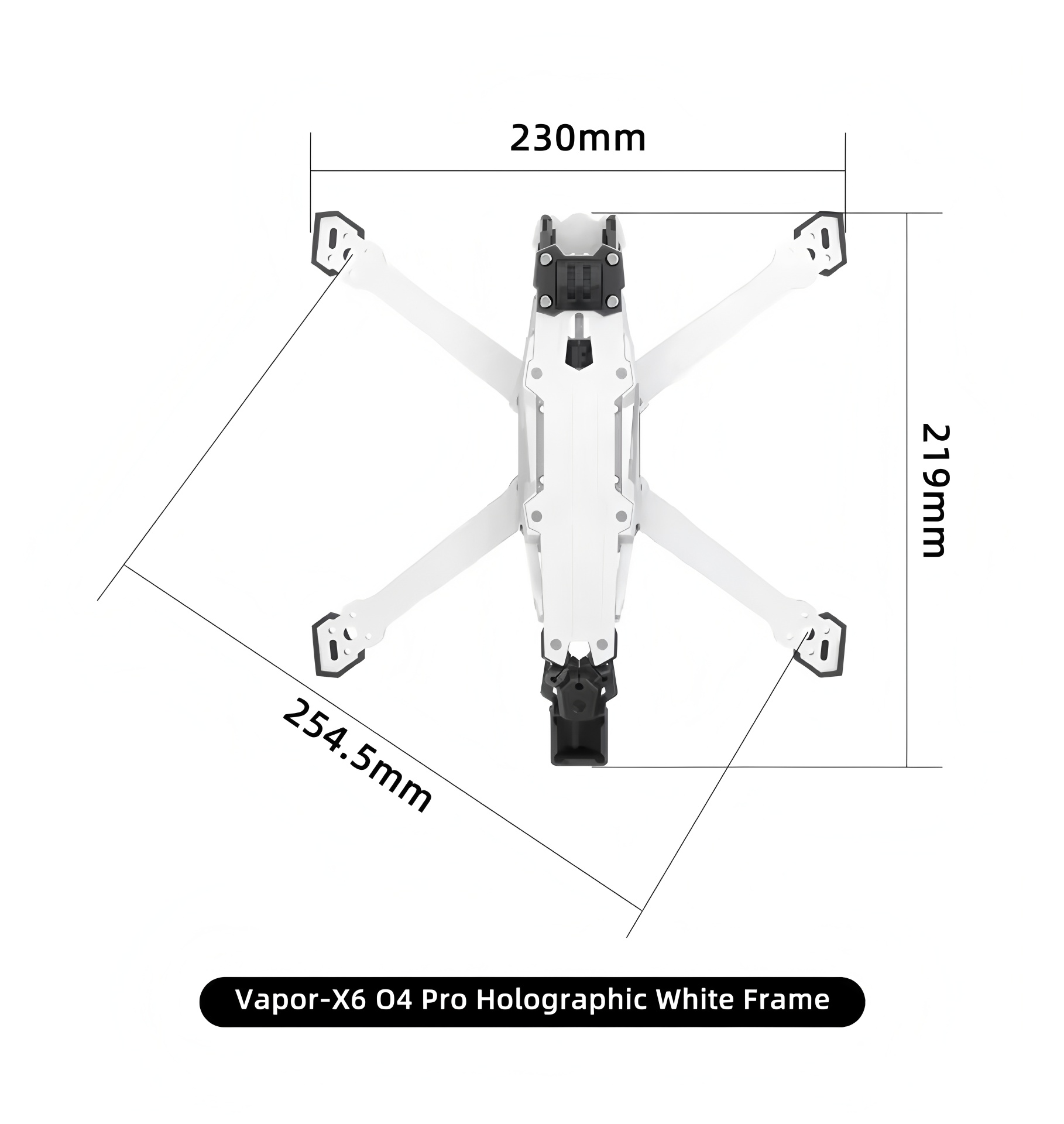 GEPRC Vapor D5/x5/x6 O4 Pro Fr - Rc Helicopter Parts avaliação e preço