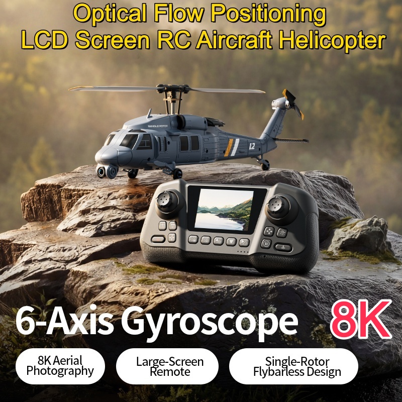 Helicóptero RC 8K Flybarless c - Rc Helicopter Large avaliação e preço