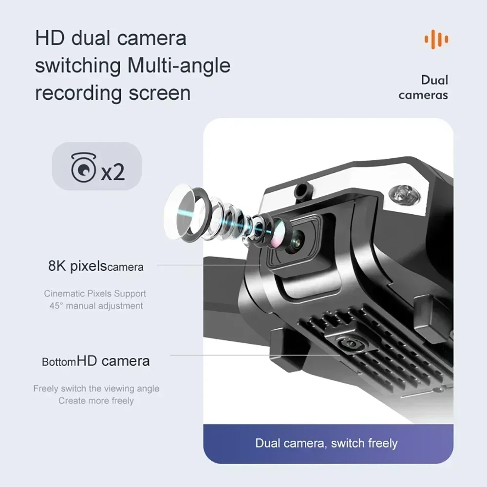 Drone G6 Pro 8K com Câmera Dup - Rc Helicopter Case avaliação e preço