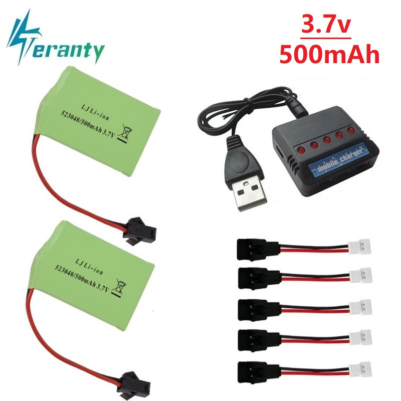Bateria Li-ion 3.7V 500mAh 523 - Rc Helicopter Charger avaliação e preço